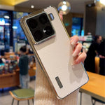 For Xiaomi 15 Pro Case Lizard Textured PU + PC Phone Back Cover Electroplating