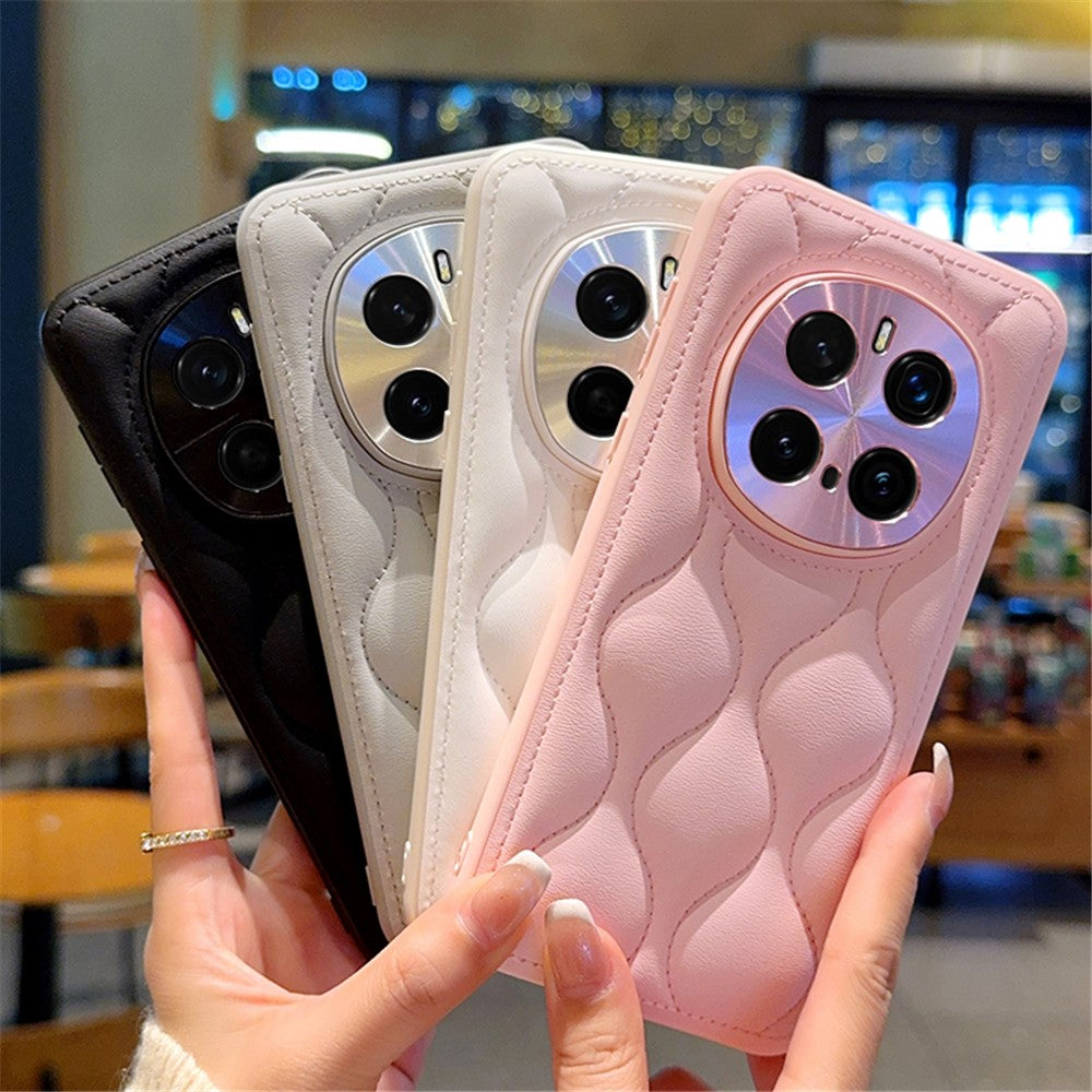 For Honor Magic7 Pro 5G Case Creative Chic Gourd Texture Leather + TPU Phone Cover