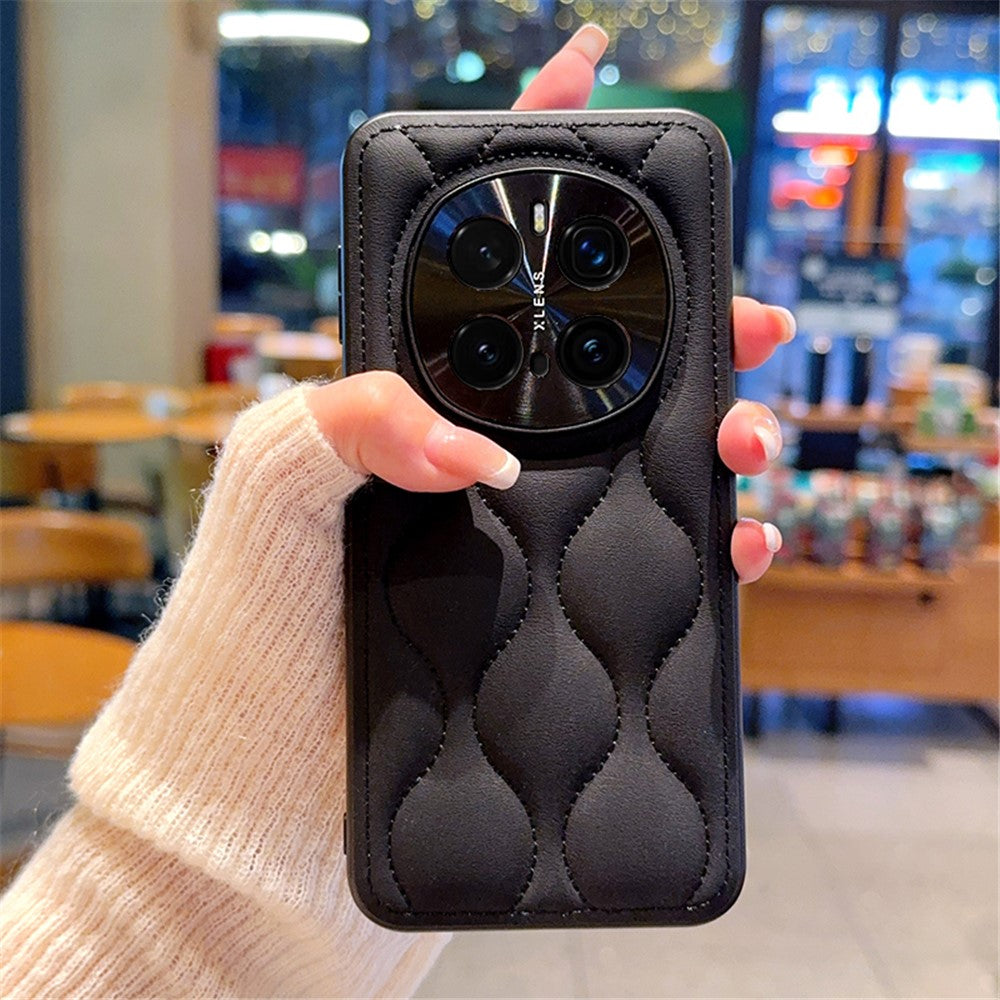 For Honor Magic7 Pro 5G Case Creative Chic Gourd Texture Leather + TPU Phone Cover