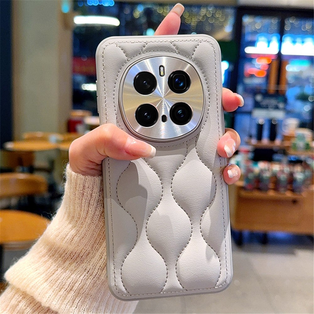 For Honor Magic7 Pro 5G Case Creative Chic Gourd Texture Leather + TPU Phone Cover