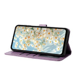 For Xiaomi Redmi Note 14 4G (164.84mm) Leather Case Daisy Imprint Wallet Stand Phone Protective Cover