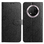 For Honor Magic7 Lite 5G / X9c 5G / X60 Pro 5G Leather Case Daisy Imprint Wallet Stand Phone Protective Cover