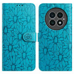 For OnePlus 13 Leather Case Daisy Imprint Wallet Stand Phone Protective Cover