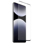 NORTHJO For Xiaomi Redmi Note 14 Pro+ 5G Clear Case Shockproof TPU Cover with 3D Curved Tempered Glass