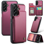 CASEME For Samsung Galaxy A56 5G Case with RFID Blocking 5 Card Slots  C22 Leather Back Cover