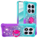 For Xiaomi Redmi Note 14 Pro+ 5G TPU Case with Kickstand Gradiant Quicksand Shockproof Cover