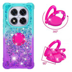 For Xiaomi Redmi Note 14 Pro+ 5G TPU Case with Kickstand Gradiant Quicksand Shockproof Cover