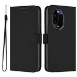For Huawei nova 13 Pro 5G Case Solid Color Wallet Leather Phone Cover with Strap