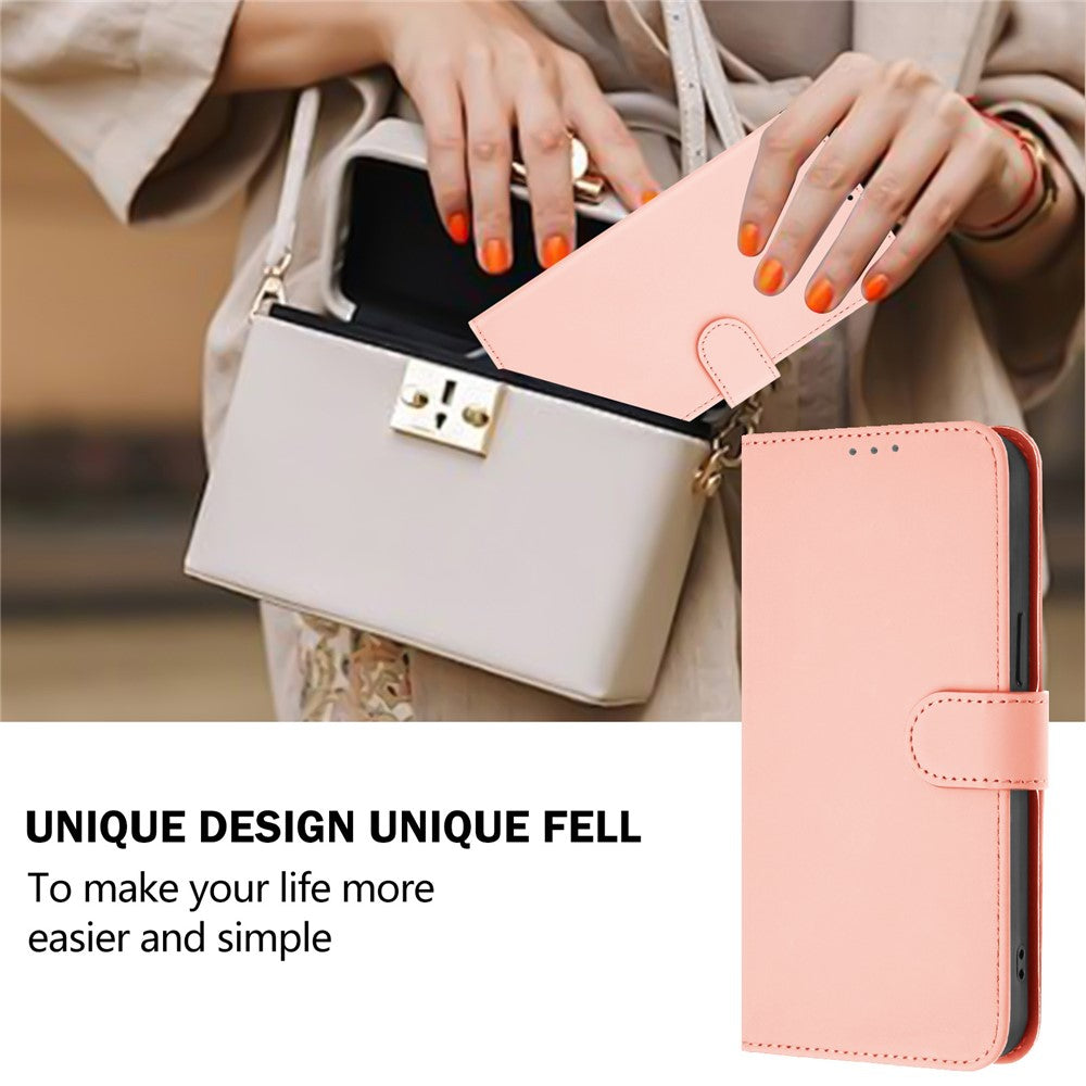 For Huawei nova 13 Pro 5G Case Solid Color Wallet Leather Phone Cover with Strap