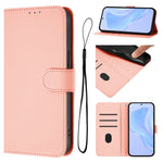 For Huawei nova 13 Pro 5G Case Solid Color Wallet Leather Phone Cover with Strap