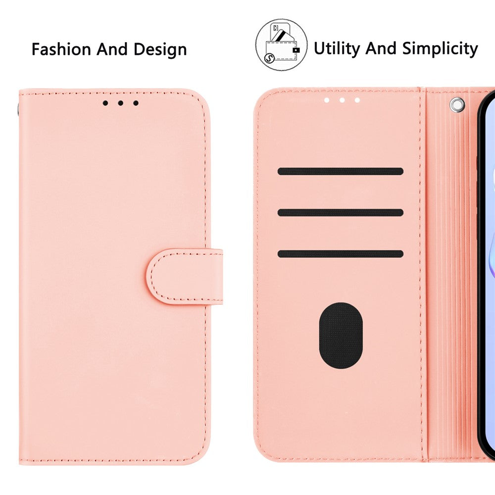 For Huawei nova 13 Pro 5G Case Solid Color Wallet Leather Phone Cover with Strap