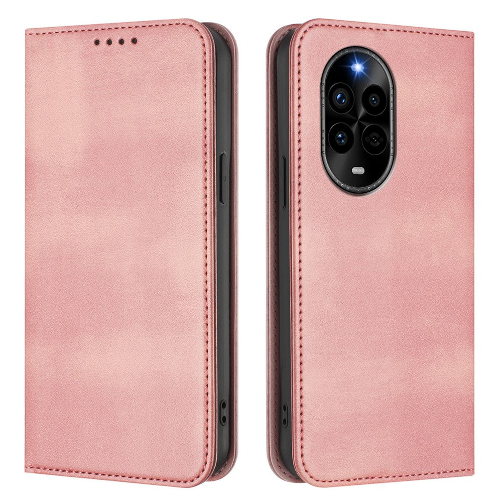 Huawei nova 13 Pro 5G plånboksfodral Retro textur RFID-blockerande lädermobilskal