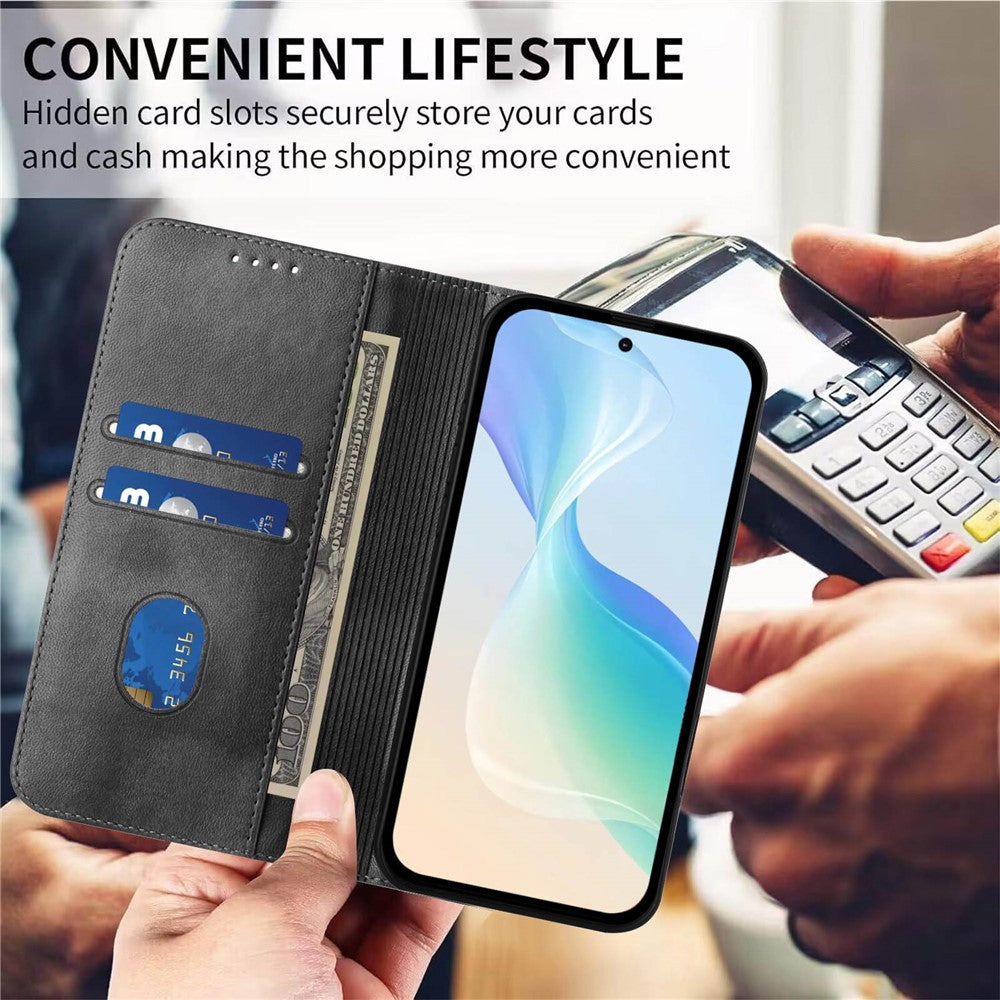 For Huawei nova 13 Pro 5G Wallet Cases Retro Texture RFID Blocking Leather Phone Cover