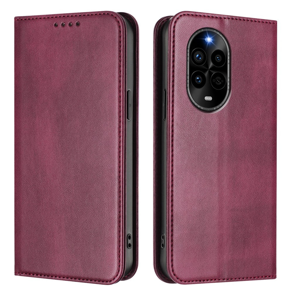 Huawei nova 13 Pro 5G plånboksfodral Retro textur RFID-blockerande lädermobilskal