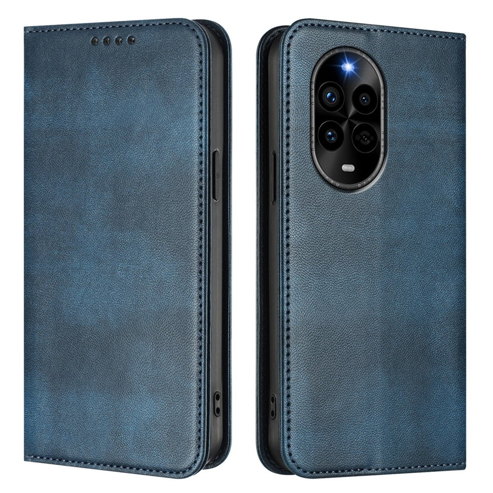 Huawei nova 13 Pro 5G plånboksfodral Retro textur RFID-blockerande lädermobilskal