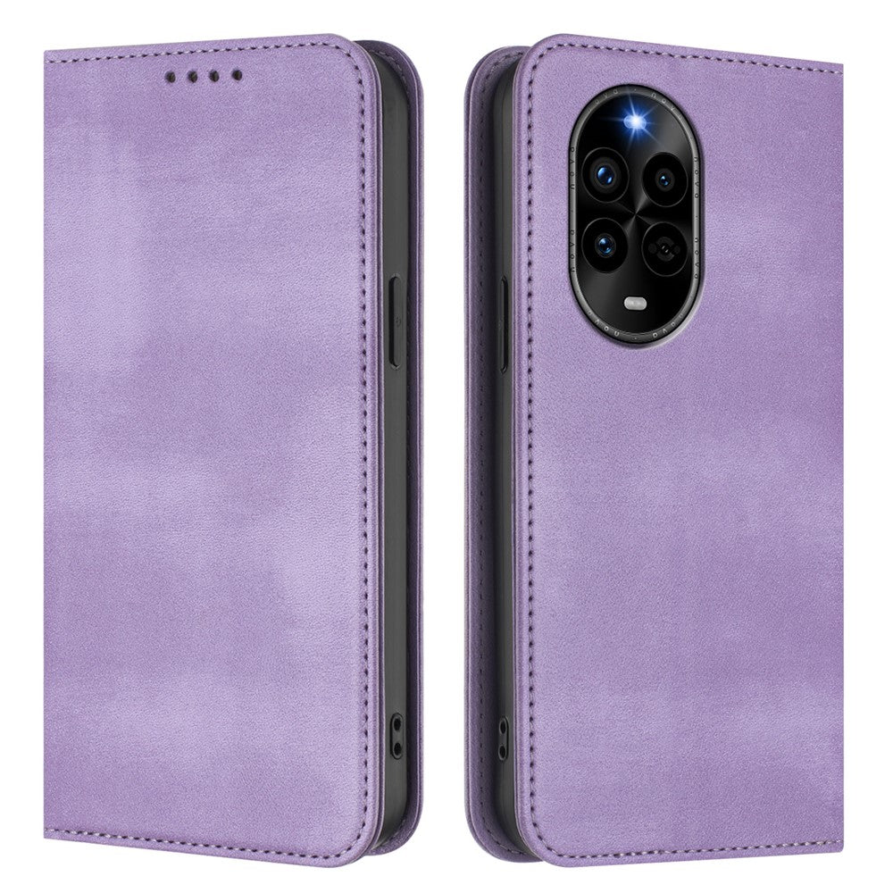 Huawei nova 13 Pro 5G plånboksfodral Retro textur RFID-blockerande lädermobilskal