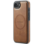 MAGKING K1 Series For iPhone 17e / 16e Magnetic Case PC + TPU + PU Leather Phone Cover