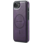 MAGKING K1 Series For iPhone 17e / 16e Magnetic Case PC + TPU + PU Leather Phone Cover