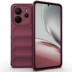 For Xiaomi Redmi Note 14 4G (164.84mm) Case Anti-Drop Soft TPU Rugged Phone Back Cover