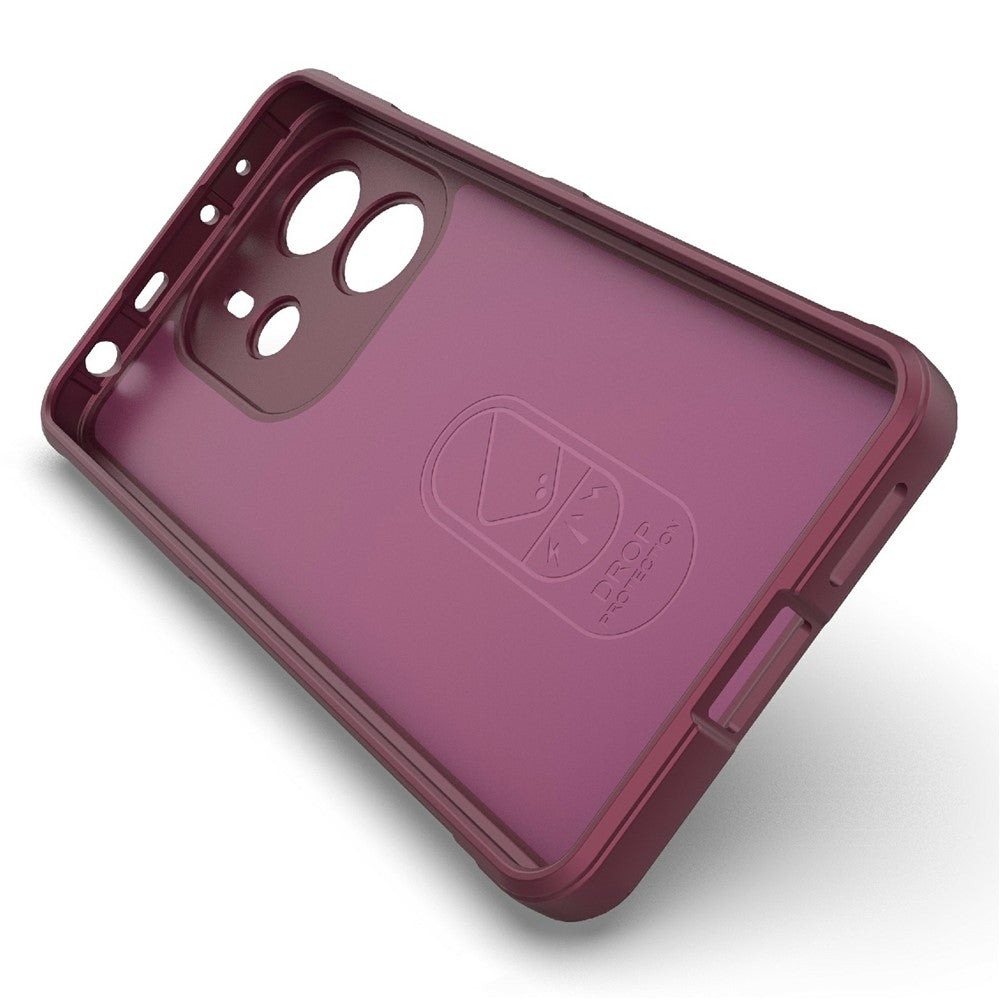 For Xiaomi Redmi Note 14 4G (164.84mm) Case Anti-Drop Soft TPU Rugged Phone Back Cover