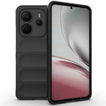 For Xiaomi Redmi Note 14 4G (164.84mm) Case Anti-Drop Soft TPU Rugged Phone Back Cover