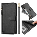 For Huawei nova 13 Pro 5G Case Zipper Pocket Multiple Card Slots Leather Phone Cover