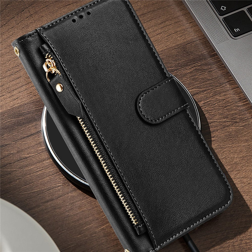 For Huawei nova 13 Pro 5G Case Zipper Pocket Multiple Card Slots Leather Phone Cover