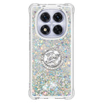 For Xiaomi Redmi Note 14 Pro 5G TPU Case with Kickstand Quicksand Shockproof Cover