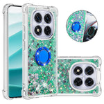 For Xiaomi Redmi Note 14 Pro 5G TPU Case with Kickstand Quicksand Shockproof Cover