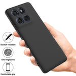 Til Motorola Edge 60 5G / 60 Fusion 5G flydende silikone etui telefon bagcover med håndstrop
