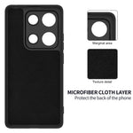 For Xiaomi Redmi Note 14S 4G Liquid Silicone Case Phone Back Cover with Hand Strap