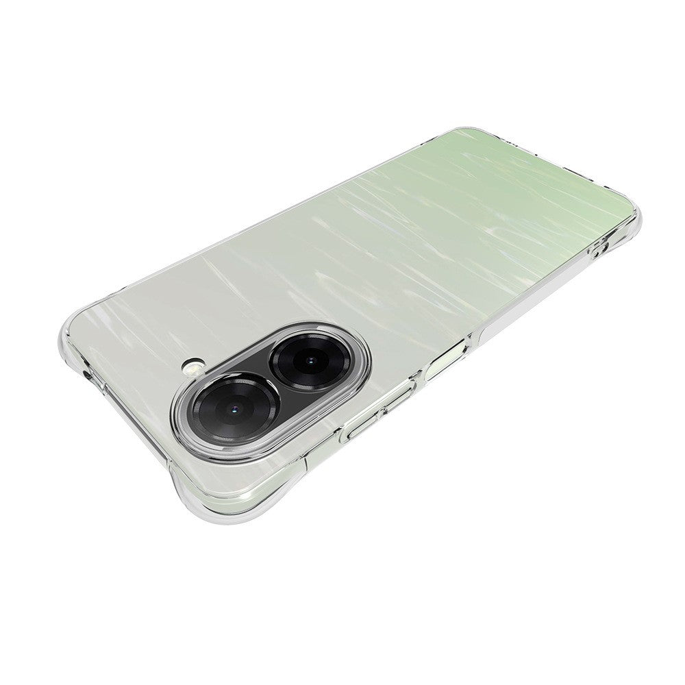 WANLONFENG WL-seriens 2,0 mm TPU-mobilcover med hærdet glasfilm til Xiaomi Redmi A5 NFC (EU) (173,45 mm)