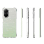 WANLONFENG WL-seriens 2,0 mm TPU-mobilcover med hærdet glasfilm til Xiaomi Redmi A5 NFC (EU) (173,45 mm)