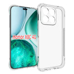 WANLONFENG For Honor X8c 4G Case  WL Series 2.0mm TPU Phone Cover with Tempered Glass Film