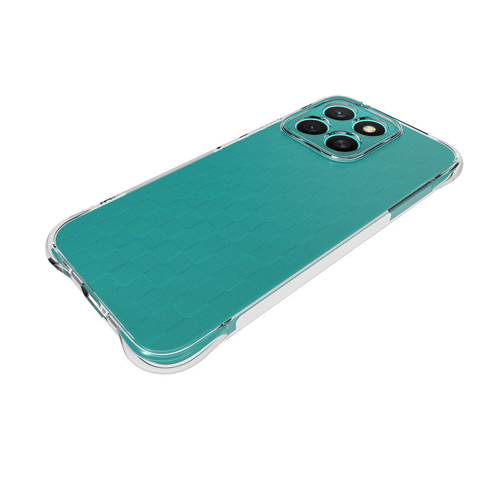 WANLONFENG For Honor X8c 4G TPU Case  WL2 Series 2.0mm Phone Cover with 2Pcs Tempered Glass Films
