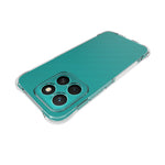 WANLONFENG For Honor X8c 4G TPU Case  WL2 Series 2.0mm Phone Cover with 2Pcs Tempered Glass Films