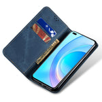 For Honor 400 Pro 5G (Global) Cover Jeans Stof Tekstur Anti-ridse Læder Stander Telefon Cover