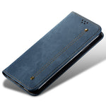 For Honor 400 Pro 5G (Global) Cover Jeans Stof Tekstur Anti-ridse Læder Stander Telefon Cover
