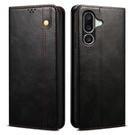 For Samsung Galaxy M56 5G Case Crazy Horse Texture Waxy Leather Wallet Stand Phone Cover