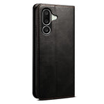 For Samsung Galaxy M56 5G Case Crazy Horse Texture Waxy Leather Wallet Stand Phone Cover