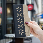 BINFEN COLOR BF36 For Honor 400 Lite 5G Leather Case Floral Pattern Phone Cover RFID Blocking Wallet Stand