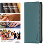 BINFEN COLOR BF18 For Honor 400 Lite 5G Leather Case Card Slots Phone Cover