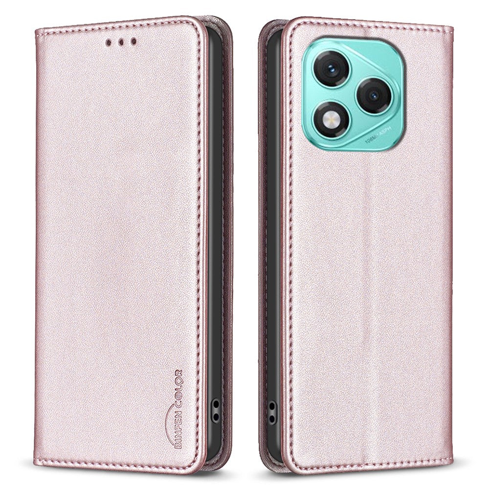 BINFEN COLOR BF18 For Honor 400 Lite 5G Leather Case Card Slots Phone Cover