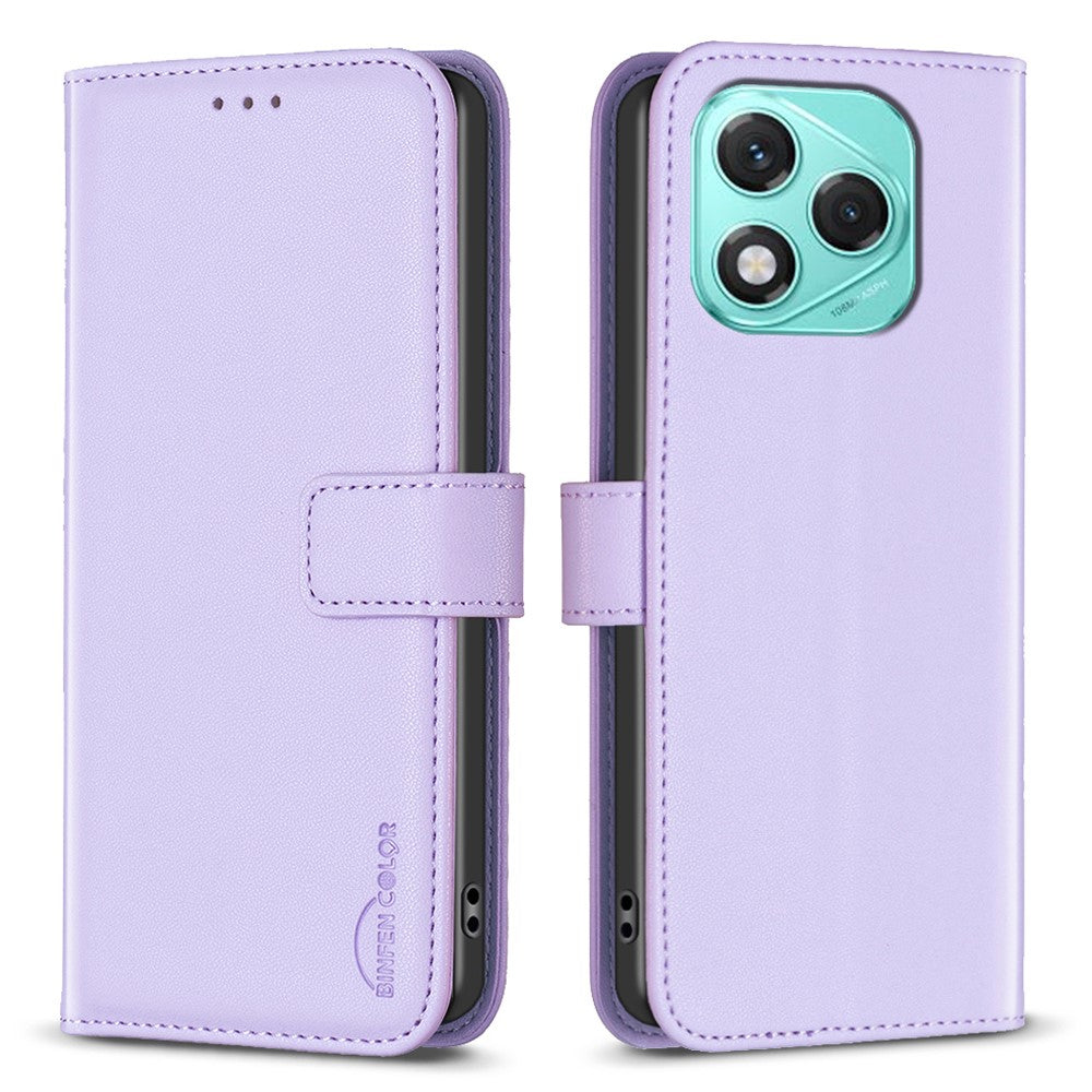 BINFEN COLOR BF17 For Honor 400 Lite 5G Case Wallet Folio Flip Leather Cover