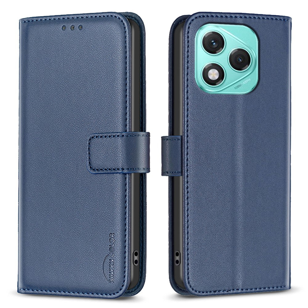 BINFEN COLOR BF17 For Honor 400 Lite 5G Case Wallet Folio Flip Leather Cover