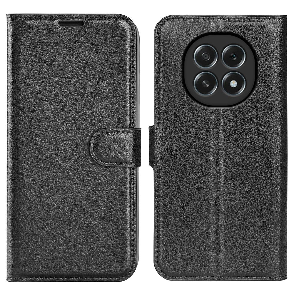For Oppo F29 5G Case Litchi Texture Shockproof Leather Wallet Phone Cover