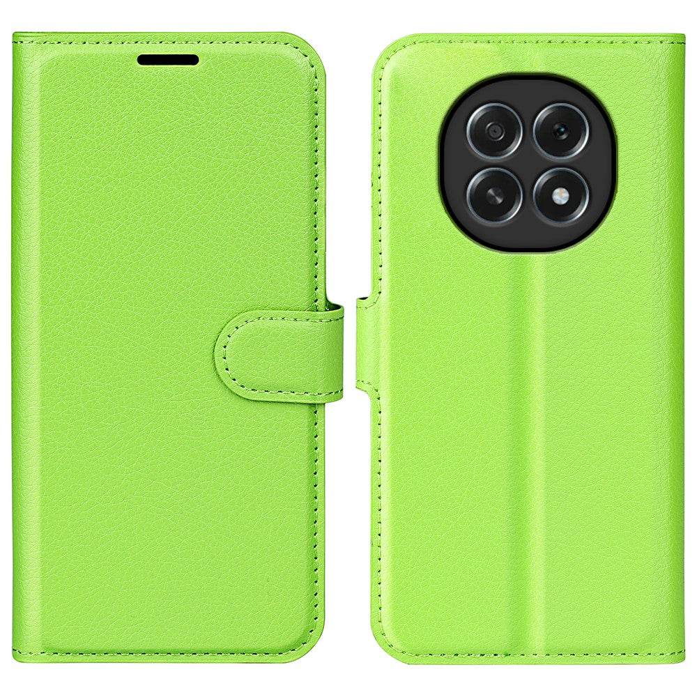 For Oppo F29 5G Case Litchi Texture Shockproof Leather Wallet Phone Cover