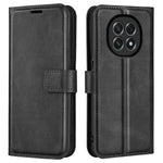 For Oppo F29 5G Stand Case Anti-Scratch Calf Texture Leather Phone Cover