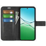 For Oppo F29 5G Stand Case Anti-Scratch Calf Texture Leather Phone Cover