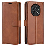 For Oppo F29 5G Stand Case Anti-Scratch Calf Texture Leather Phone Cover